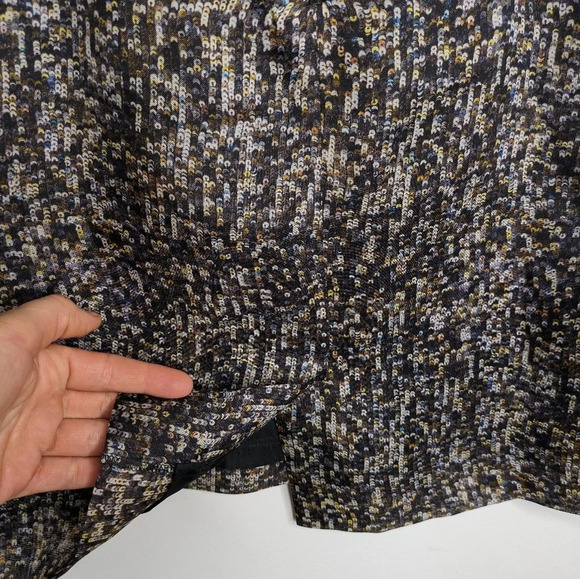 Dolce & Gabanna Midi  Sheath Dress EU 46/US M Acetate Sequin Print Silk - Picture 9 of 17